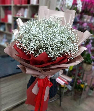 Букет цветов из: Гипсофила в Олекминске