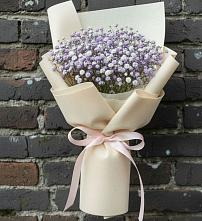 Букет Нежные чувства в Олекминске Букет цветов из:  Гипсофила в Олекминске