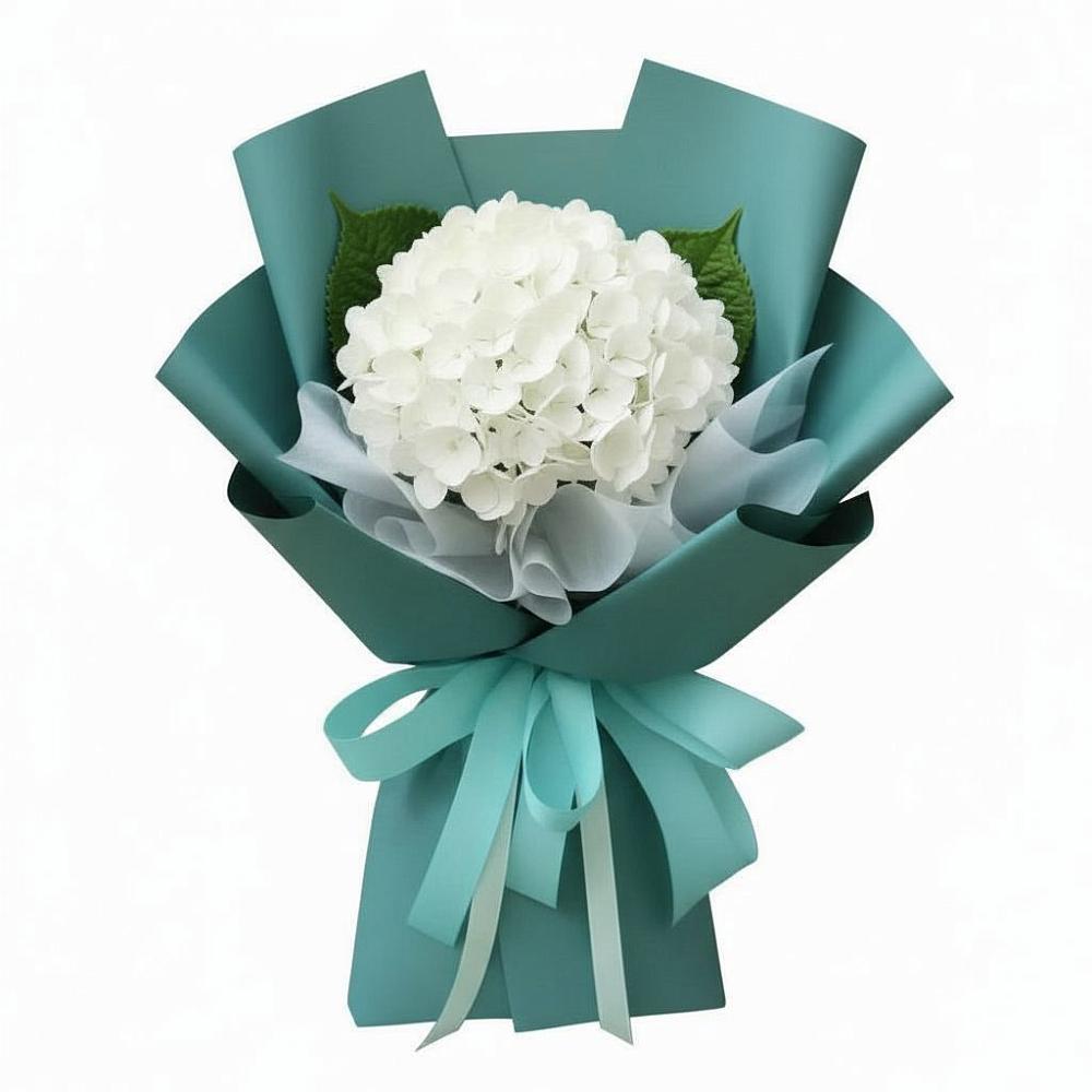 Букет Лёгкое облако в Олекминске Букет цветов из: Гортензия в Олекминске