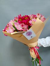 Букет малиновое вино в Олекминске Букет цветов из:  Альстромерии в Олекминске