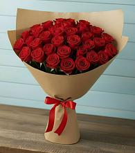Красные розы Милано в Олекминске Букет Красные розы Милано в Олекминске