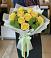 Букет сочно-зеленый в Олекминске Букет цветов из: Хризантемы и Розы в Олекминске