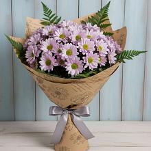 Букет соблазн в Олекминске Букет цветов из:  Хризантемы в Олекминске