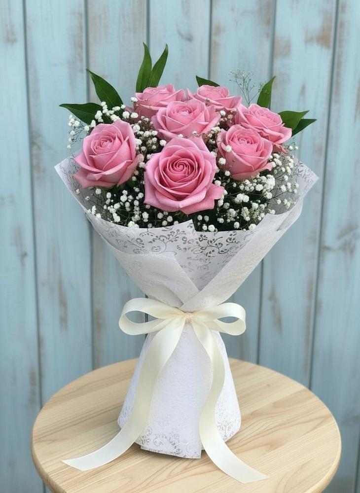 Букет шик блеск в Олекминске Букет цветов из: Розы в Олекминске