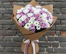 Букет грани совершенства в Олекминске Букет цветов из:  Хризантемы в Олекминске