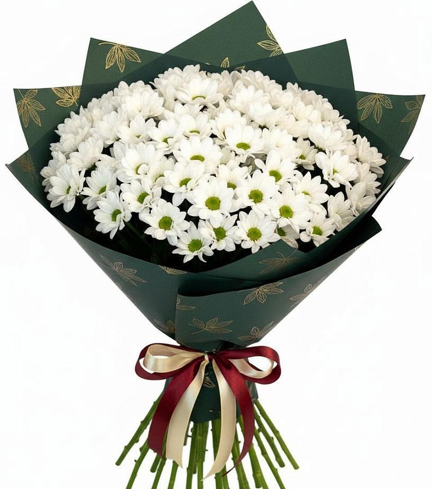 Букет море ромашек в Олекминске Букет цветов из: Хризантемы в Олекминске