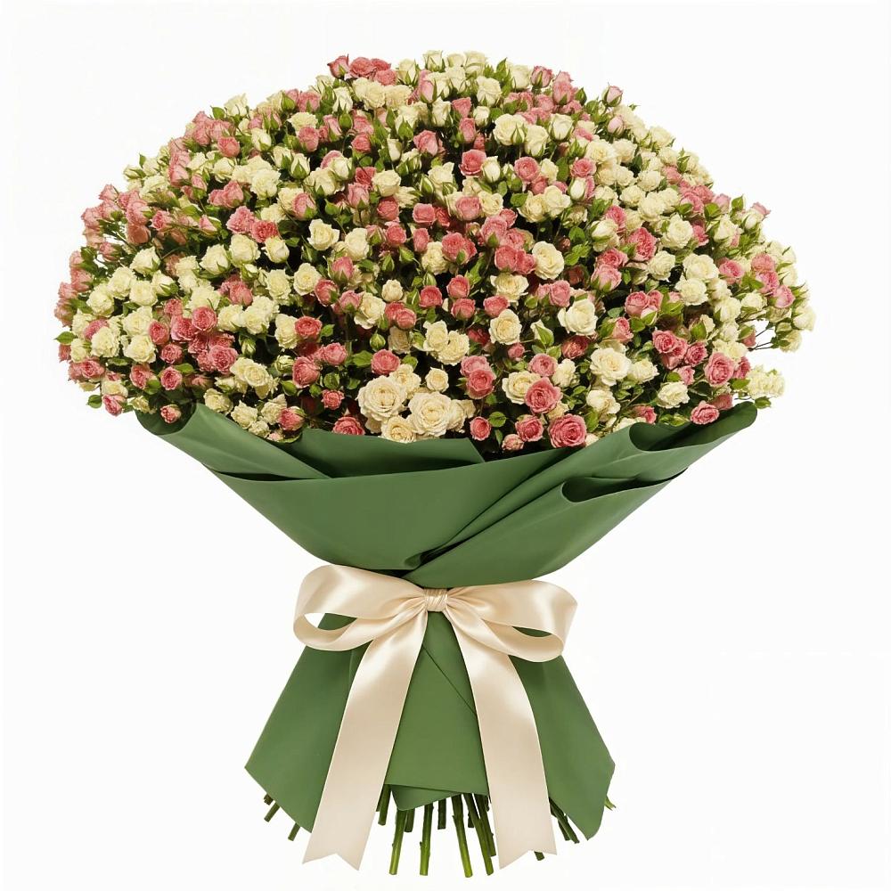 Кустовые розы премиум в Олекминске Букет Кустовые розы премиум в Олекминске