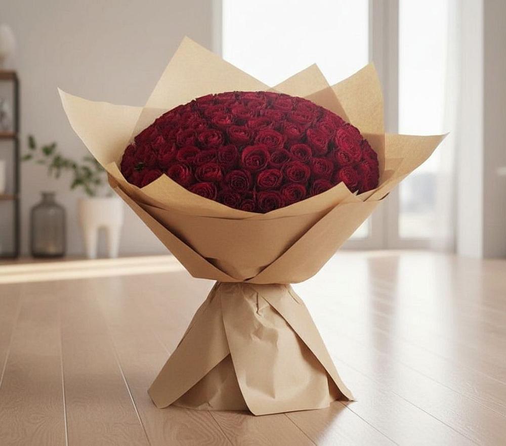 101 Красная роза в Олекминске Букет 101 Красная роза в Олекминске