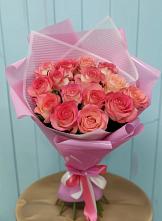 15 Розовых роз Равель #REPLACE_PRED# Олекминске Букет 15 Розовых роз Равель #REPLACE_PRED# Олекминске