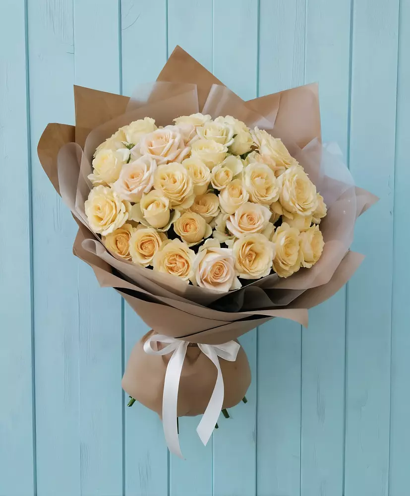 Букет Кремовое облако в Олекминске Букет Кремовое облако в Олекминске