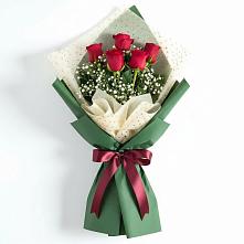 Букет рубиновое очарование в Олекминске Букет цветов из:  Розы в Олекминске