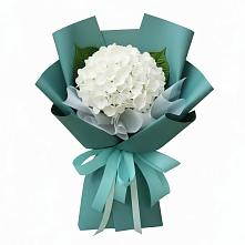 Букет Лёгкое облако в Олекминске Букет цветов из:  Гортензия в Олекминске